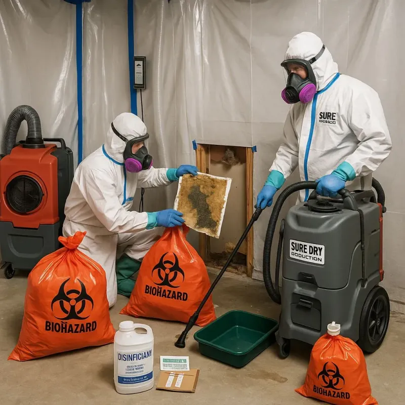 Contaminated Water Handling Protocols process in Ralston, NE